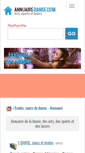 Mobile Screenshot of annuaire-danse.com